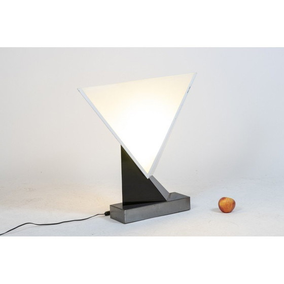 Image 1 of Geometrische vintage lamp van Curtis en Jeré, 1983