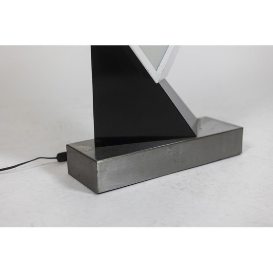 Image 1 of Geometrische vintage lamp van Curtis en Jeré, 1983