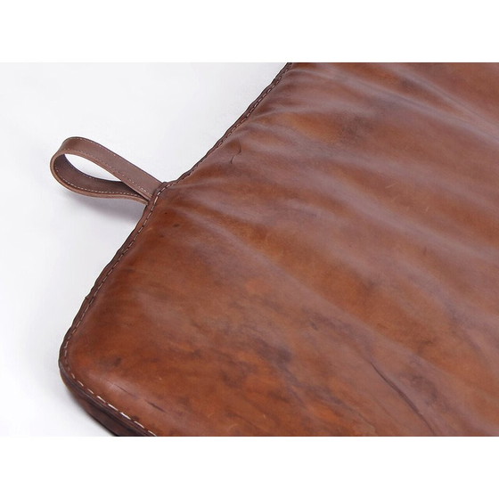 Image 1 of Tsjechische vintage leren turnmat D, jaren 1930