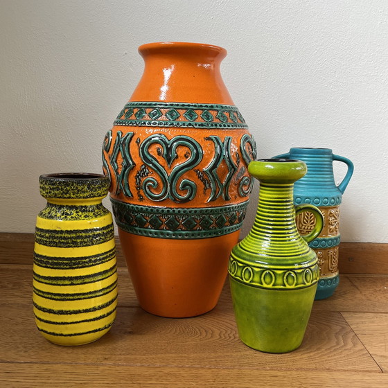 Image 1 of Grote Vintage Vloervaas 40Cm 