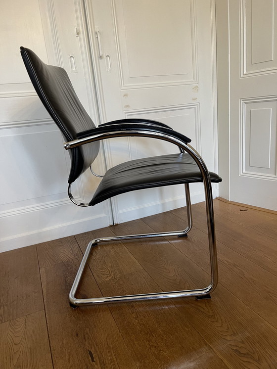 Image 1 of 6x Thonet Eetkamerstoelen/ Vergaderstoelen