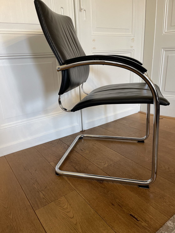 Image 1 of 6x Thonet Eetkamerstoelen/ Vergaderstoelen