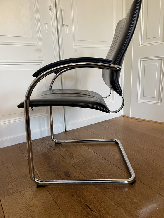 Image 1 of 6x Thonet Eetkamerstoelen/ Vergaderstoelen