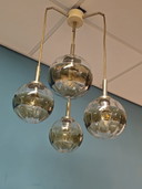 Vintage Cascade Glazen Bollen Lamp Hanglamp 