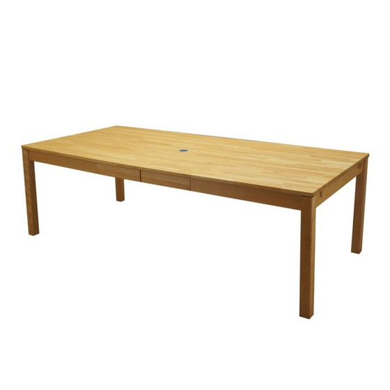 Image 1 of Vintage beuken bureau, Denemarken 1980