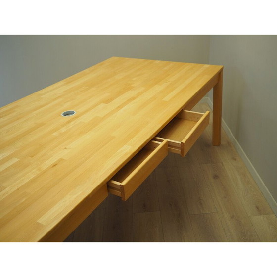 Image 1 of Vintage beuken bureau, Denemarken 1980