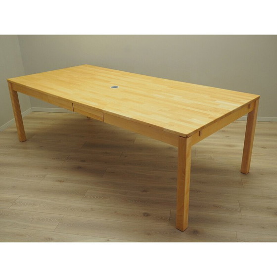 Image 1 of Vintage beuken bureau, Denemarken 1980