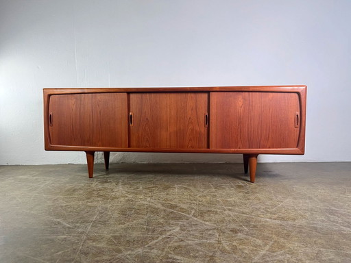 HP Hansen Teakhouten Dressoirs Mid Century Deens Design 1960