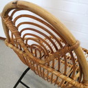 Vintage Fauteuil Fauteuiltje Rotan Stoel Stoelje 