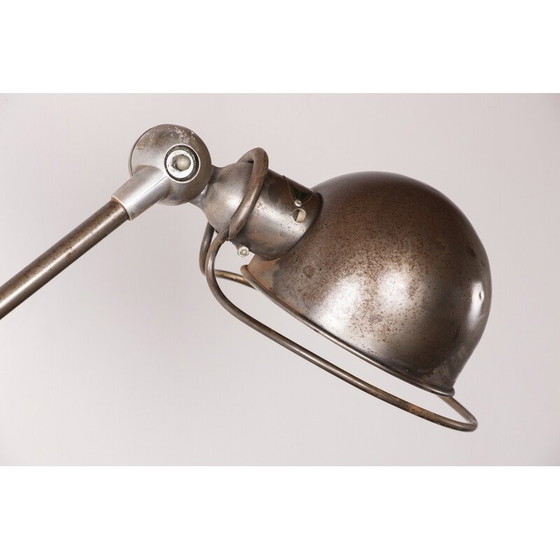 Image 1 of Vintage metalen bureaulamp van Jean-Louis Domecq voor Jieldé, Frankrijk 1950