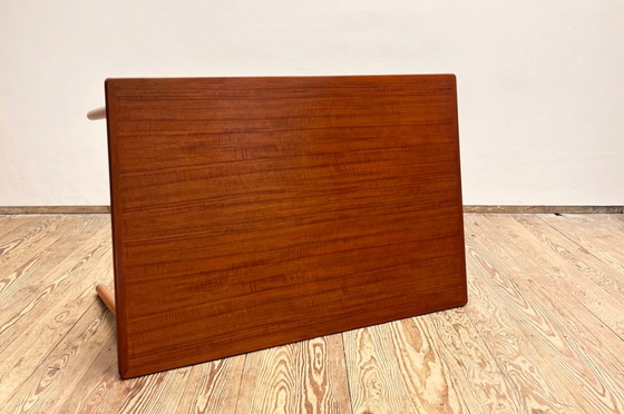 Image 1 of Ausziehbarer Teak Esstisch // Uitschuifbare Eettafel Mid Eeuw