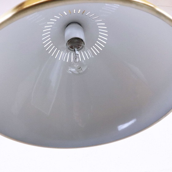 Image 1 of Vintage verguld metalen hanglamp, Zweden 1960