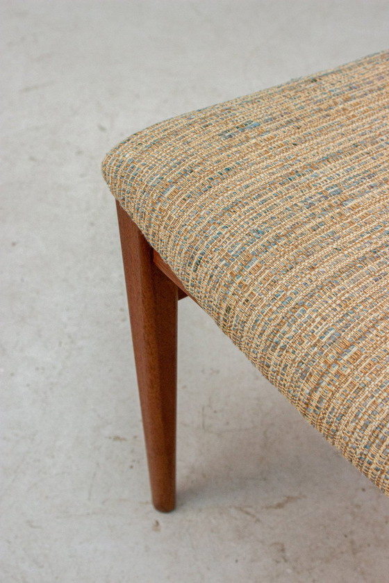 Image 1 of 6X Vintage Teakhouten Stoelen Midcentury Deens