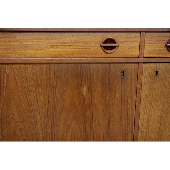 Image 1 of Vintage dressoir van teak en beuken, Zweden 1960