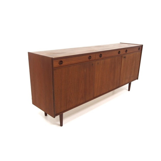 Image 1 of Vintage dressoir van teak en beuken, Zweden 1960