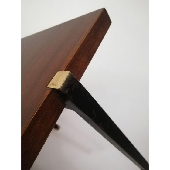 Image 1 of Vintage "d'Arpy" messing "naves" salontafel, Italië 1960