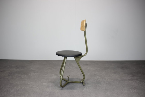 Image 1 of Industriële Werkplaatsstoel, 1950