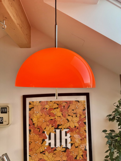 Zeldzame Wila Leuchten Hanglamp van Frank J. Bentler - 1960S Mcm Verlichting uit het Ruimtetijdperk