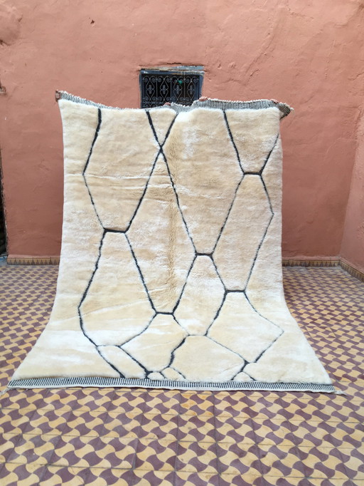 Uitzonderlijk Mrirt Berber Tapijt 307 X 205 Cm