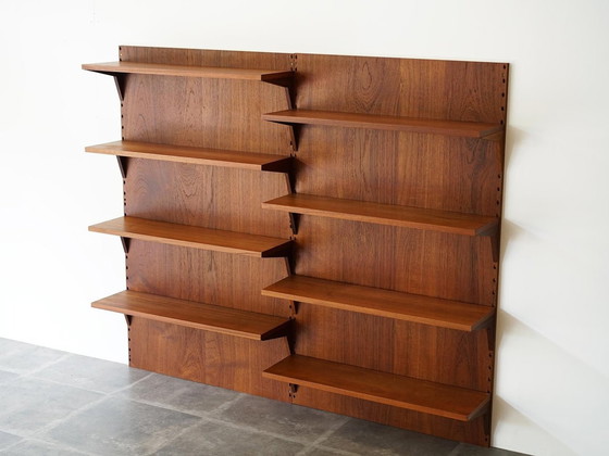 Image 1 of 2 Poul Cadovius Plankmodules Teak Royal Plank Bibliotheque