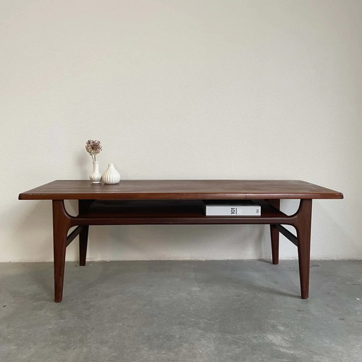 Vintage salontafel - coffee table teak 