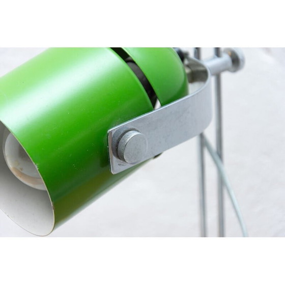 Image 1 of Vintage metalen en plastic tafellamp van Stanislav Indra, Tsjecho-Slowakije 1970