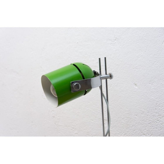 Image 1 of Vintage metalen en plastic tafellamp van Stanislav Indra, Tsjecho-Slowakije 1970