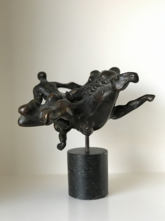 Image 1 of Fons Bemelmans bronzen beeld