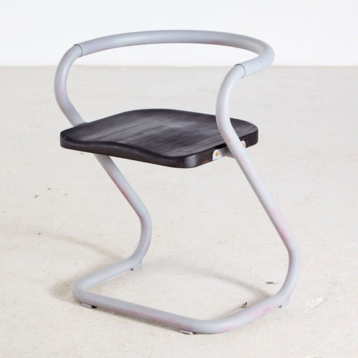 Vintage stapelbare stoel van Börge Lindau & Bo Lindekrantz voor Lammhults, Zweden 1960