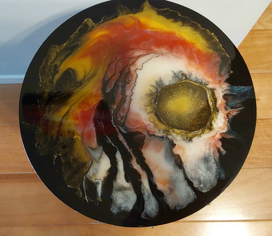 Image 1 of Rvs Bijzettafel. 