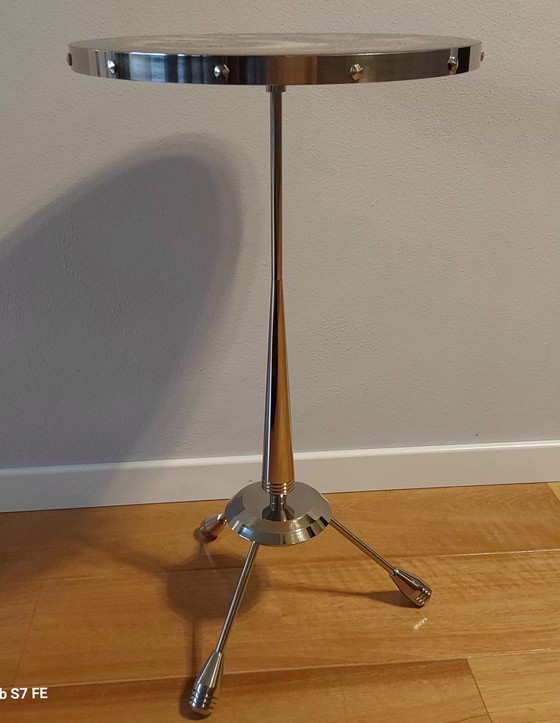 Image 1 of Rvs Bijzettafel. 