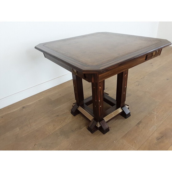 Image 1 of Mid century secessionisten design speeltafel van Ludwig Schmitt