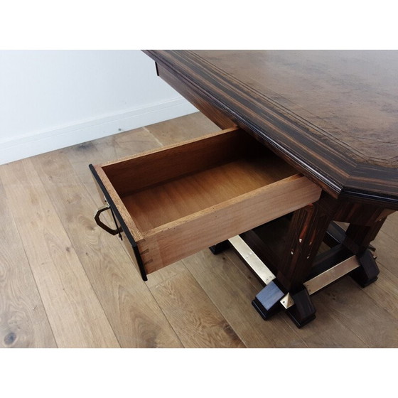 Image 1 of Mid century secessionisten design speeltafel van Ludwig Schmitt