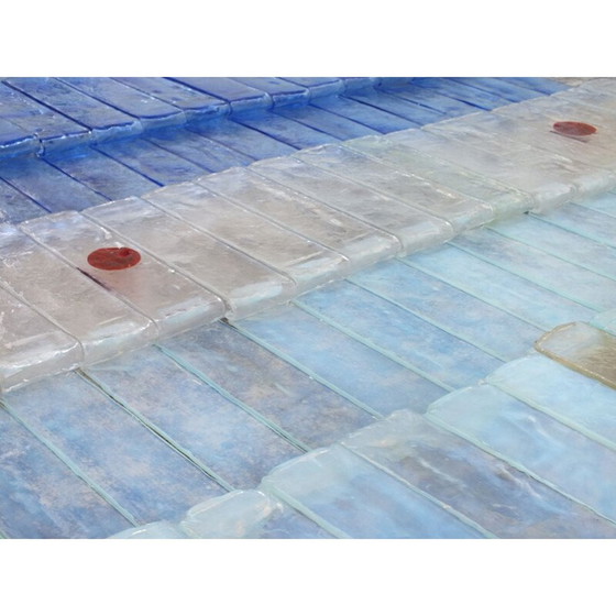 Image 1 of Verre vintage à cascade "laguna" van Giusto Toso voor Fratelli Toso,1960