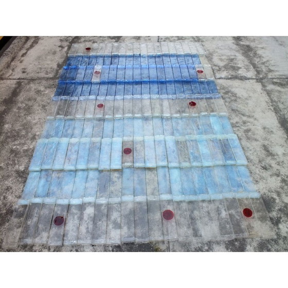 Image 1 of Verre vintage à cascade "laguna" van Giusto Toso voor Fratelli Toso,1960