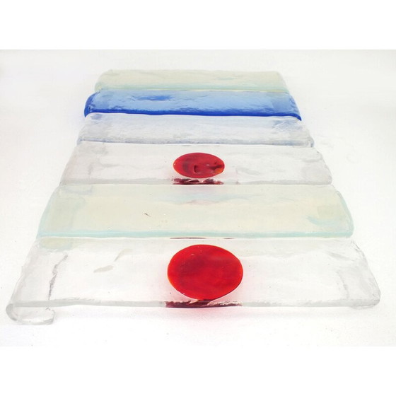 Image 1 of Verre vintage à cascade "laguna" van Giusto Toso voor Fratelli Toso,1960