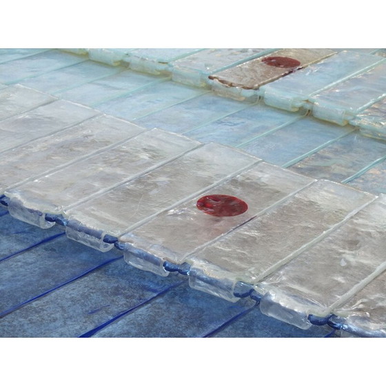 Image 1 of Verre vintage à cascade "laguna" van Giusto Toso voor Fratelli Toso,1960