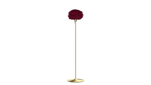 Design vloerlamp Umage EOS Mini Rood / Champagne Vloergoud