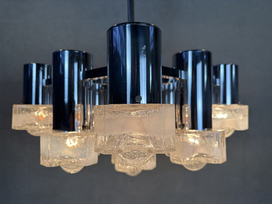 Image 1 of Vintage Italiaanse design kroonluchter 