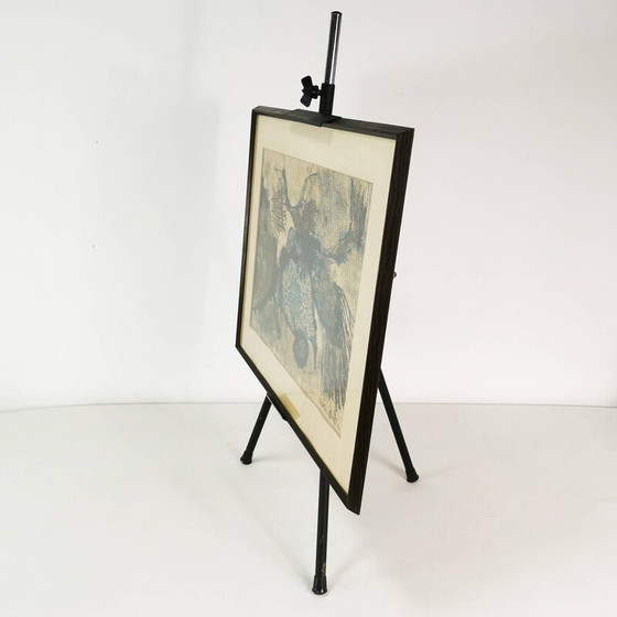 Image 1 of Vintage litho "Compositie" door Grete Balle, Denemarken 1972