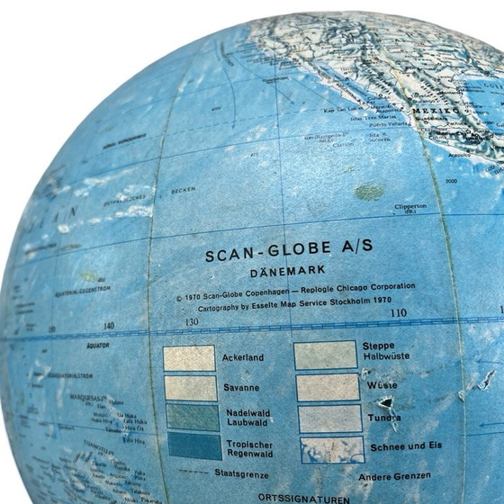 Image 1 of Vintage teakhouten en messing lamp voor Scan Globe, Denemarken 1970