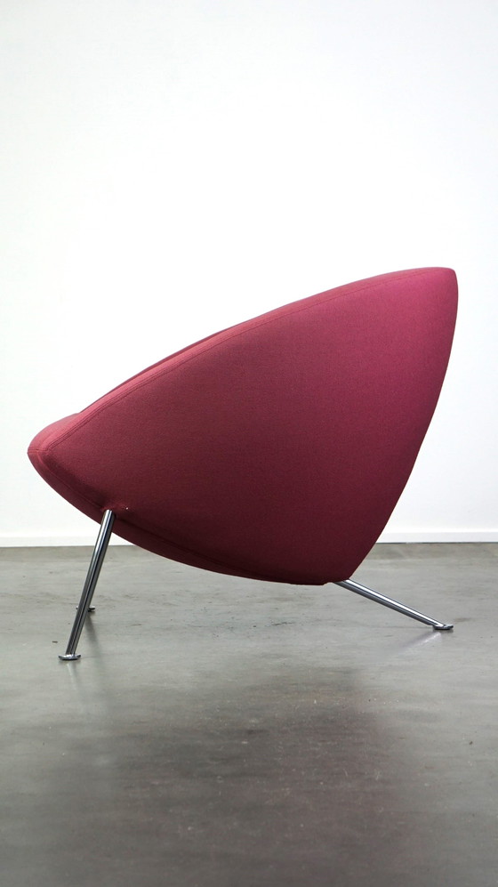 Image 1 of Paarse Artifort design fauteuil model Hanna