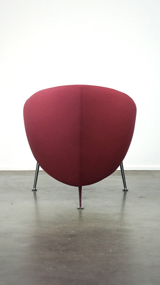 Image 1 of Paarse Artifort design fauteuil model Hanna