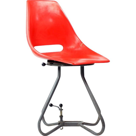 Image 1 of Vintage Tram stoelen van Miroslav Navratil voor Vertex, 1960