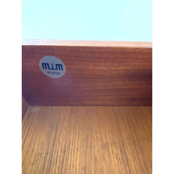 Image 1 of Vintage palissander bureau voor Mim Roma, Italië 1970