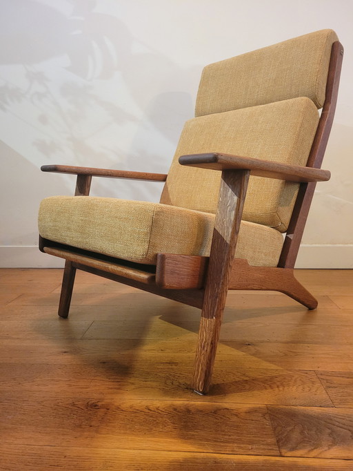 Fauteuil Ge290A Van Hans J. Wegner Voor Getama In Eiken