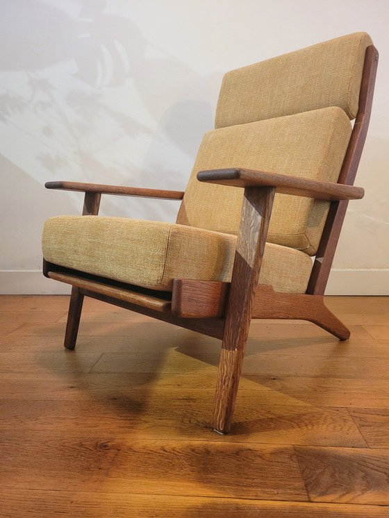 Image 1 of Fauteuil Ge290A Van Hans J. Wegner Voor Getama In Eiken