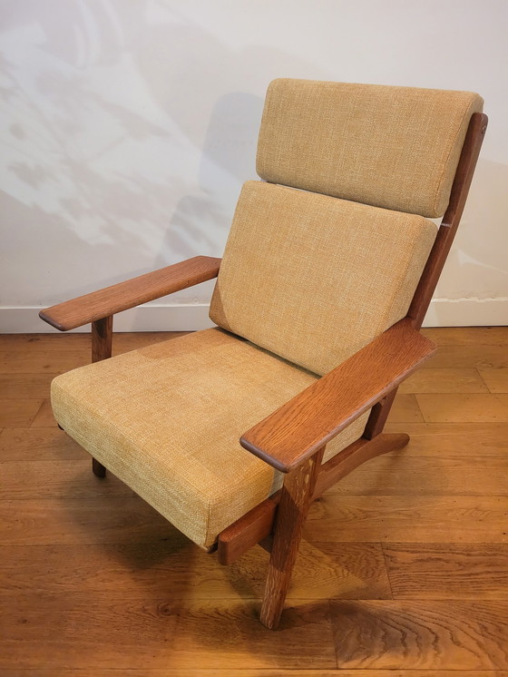 Image 1 of Fauteuil Ge290A Van Hans J. Wegner Voor Getama In Eiken