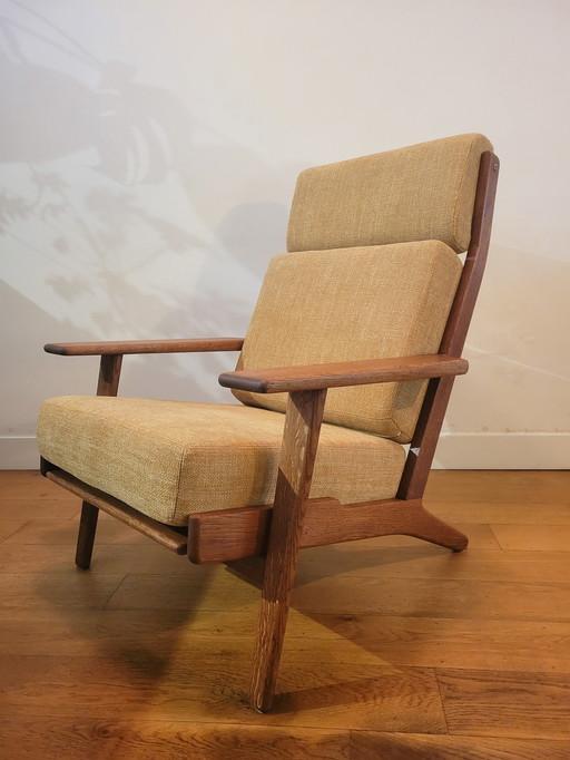 Fauteuil Ge290A Van Hans J. Wegner Voor Getama In Eiken