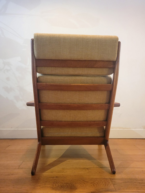 Image 1 of Fauteuil Ge290A Van Hans J. Wegner Voor Getama In Eiken